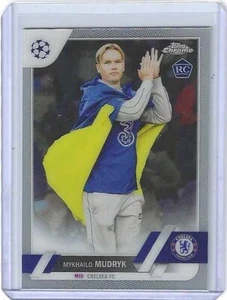 2022-23 TOPPS CHROME UEFA MYKHAILO MUDRYK ROOKIE #52 CHELSEA - Picture 1 of 1