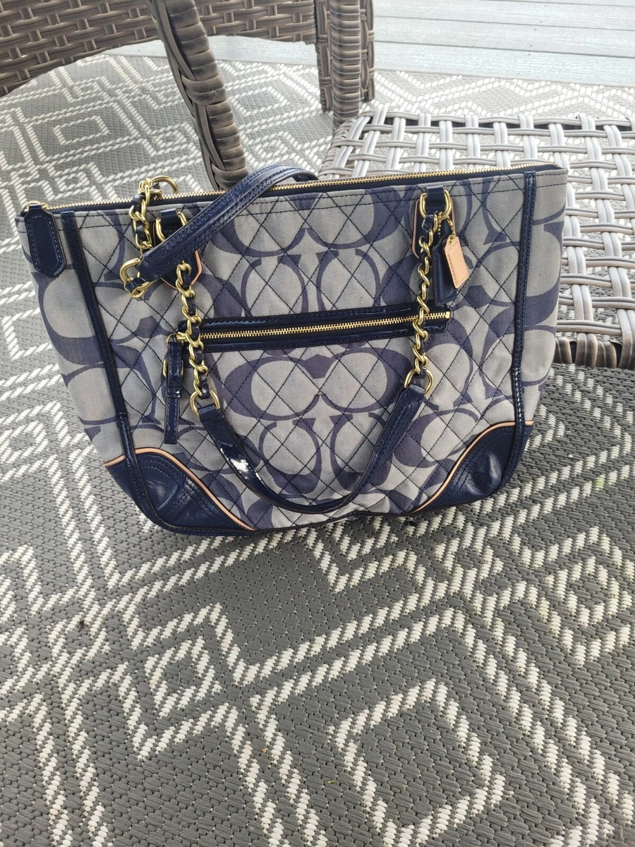 Coach Poppy Denim Exterior Tote Bags for Women for sale | eBay