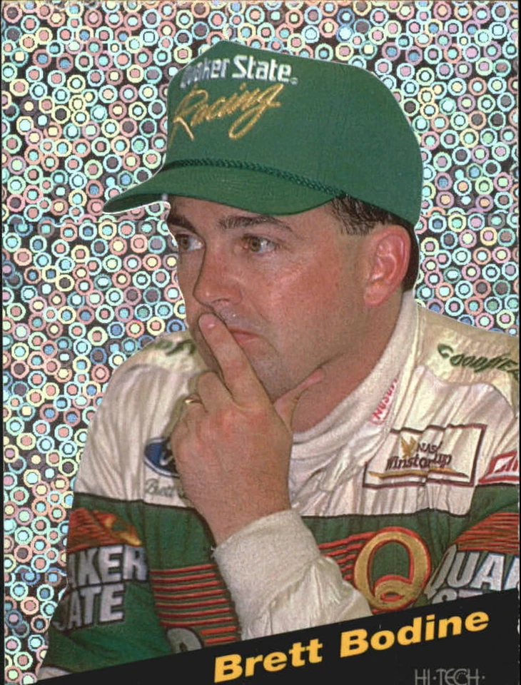 1995 Hi-Tech Brickyard 400 Top Ten Nascar Racing Card #1-10 - Choose Your Card - Image 1 of 1