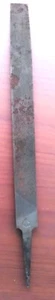Alte Feile, Werkstattfeile, Pferd Hieb 3, halbrund, 200 mm - Bild 1 von 5