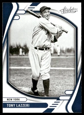 2022 PANINI ABSOLUTE TONY LAZZERI NEW YORK YANKEES #8 - Image 1 of 2