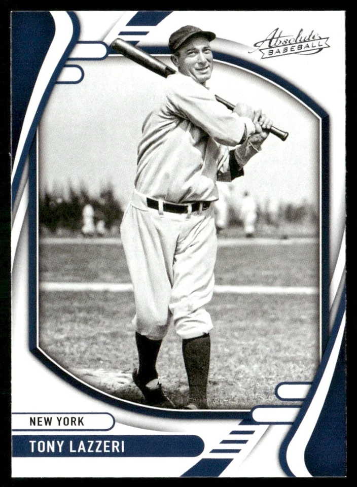 2022 PANINI ABSOLUTE TONY LAZZERI NEW YORK YANKEES #8 - Image 1 of 2