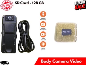 20H 1080P HD WiFi Camcorder DVR IR Night Vison Cam Mini Police Body Camera Video - Picture 1 of 12