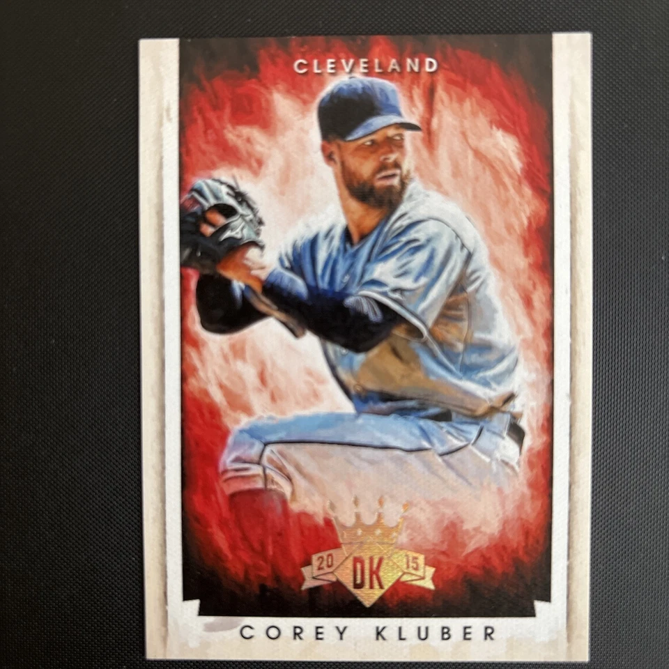 2015 Panini Diamond Kings - Corey Kluber #32 Gold /25 - Image 1 of 2