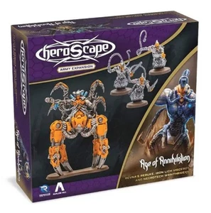 Heroscape: Revna`s Rebuke - Iron Lich Viscerot and Necrotech Wraithriders Army E - Imagen 1 de 1