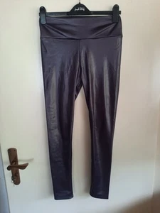 dunkel Lila Leggins Gr. L - Bild 1 von 2