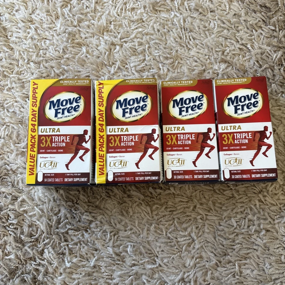 Schiff Move Ultra Triple Action Joint Health 64 Tablets