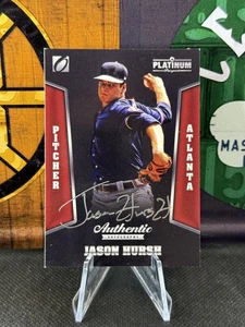 2013 Onyx Platinum Prospects #PPABJH Jason Hursh autografi inchiostro argento automatico /175 - Foto 1 di 2
