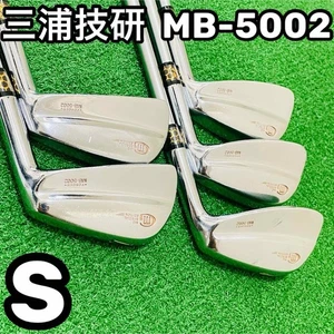 MIURA GIKEN MB-5002 5pcs Iron Set 6-9/P KBS TOUR C-TAPER 120 Flex-S RH w/HC - Picture 1 of 9