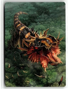 Art Series: Foundations Gigantosaurus Art Card (53/54) - Picture 1 of 2