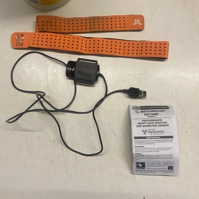 Brazalete Scosche Orange Theory OtBeat Flex monitor de ritmo cardíaco RTHM1.9 Bluetooth Foto 1 de 4