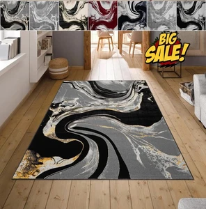 Abstract Rugs For Living Room Hallway Runner Rug Kitchen Bedroom Carpet Door Mat - Picture 1 of 50