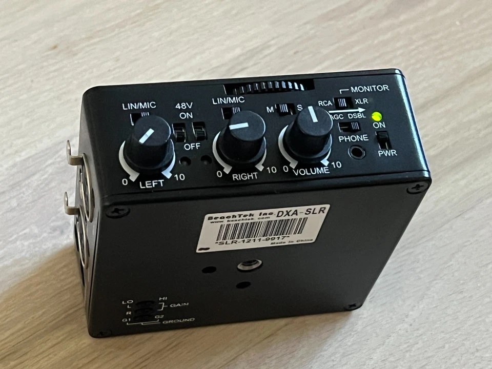 Adaptador de audio activo Beachtek DXA-SLR Foto 1 de 4