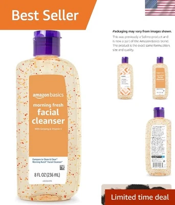 Limpiador facial Morning Fresh Ginseng - 8 oz vitamina C esencial para el cuidado de la piel Foto 1 de 4