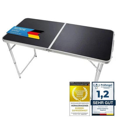 Klappbarer Multifunktionstisch Mehrzwecktisch Campingtisch Klapptisch Markttisch - Bild 1 von 4