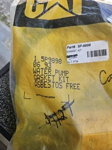 CATERPILLAR 5P9898 WASSERPUMPE DICHTUNGSSATZ OEM NOS KOSTENLOSER VERSAND - Bild 1 von 3