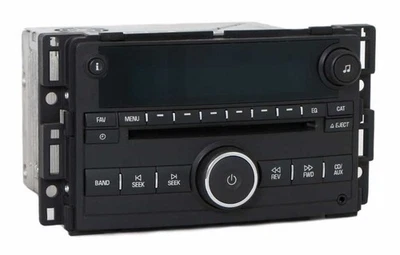 Pontiac G5 2007 radio AM FM reproductor de CD con entrada auxiliar número de pieza 25780214 US8 Foto 1 de 4