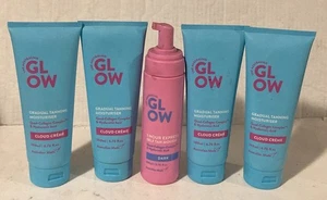 Set Australian Glow 4x Cloud Creme Gradual Tanning Lotion + 1x Mousse Dark - Bild 1 von 3