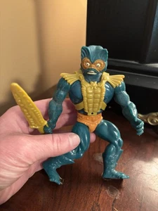 Mer-Man Masters of the Universe Vintage 1981 Complete MOTU Figure - Picture 1 of 3
