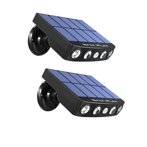 Solar Outdoor Lights, Motion Sensor Flood & Security Lights with Mock Securit... - Picture 1 of 6
