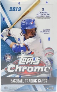 2019 Topps Chrome Baseball Hobby Box - Picture 1 of 2