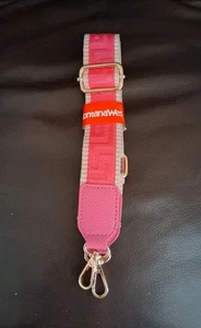 Cartera Montana West solo correa, 30" de largo, rosa beige, lona - Imagen 1 de 4