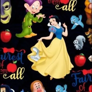 Snow White 7 Dwarfs Super SOFT Leggings Disney Magic Kingdom Princess plus rts - Picture 1 of 2