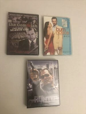 3 Drama TV Show DVDs, Burn Notice:The Complete First Season(2007), Hunter… - Image 1 of 4