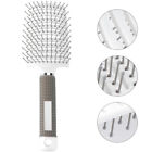 Professional Curved Vented Hair Brush Hairdressing Styling (White)