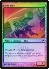Iron Myr FOIL Scars of Mirrodin NM Artifact Common MAGIC MTG CARD ABUGames