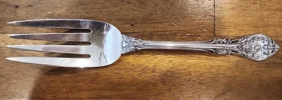 King Edward Gorham Sterling Silver Cold Meat Serving Fork - 8", 70g - Image 1 of 4