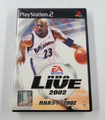 NBA Live 2002 PS2 Sony PlayStation 2 Japan Version Tested Used Basketball - Image 1 of 3