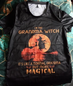 Women's Grandma Witch t shirt. Size 18. Short sleeve - Picture 1 of 1