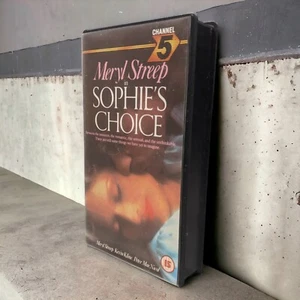 Sophie's Choice Movie (VHS) With Meryl Streep Vintage Movie In VGC - Imagen 1 de 8
