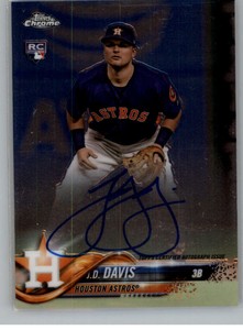 2018 Topps Chrome MLB Baseball Trading Card INSERT OR AUTOGRAPHS Pick From List