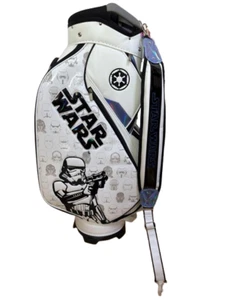 Star Wars Storm Trooper Stand Golf Club Bag Caddie Caddy White 9.0 For 47.5 Inch - Picture 1 of 6