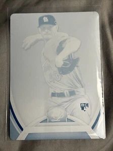 2013 Bowman Platinum Shelby Miller 1/1 Cyan Printing Plate Rookie RC - Picture 1 of 2