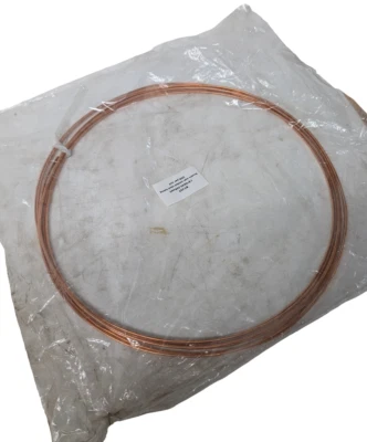 BT-225 Double Wall Welded Steel Tubing 1/8" 0D X 0.028" Wall 25' Length Coil - Image 1 of 2