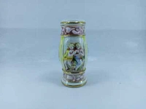 R. Capodimonte Italy Gold Trim Vase - Picture 1 of 6