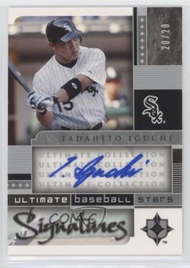 2005 Ultimate Collection /20 Tadahito Iguchi #BS-TI Rookie Auto RC
