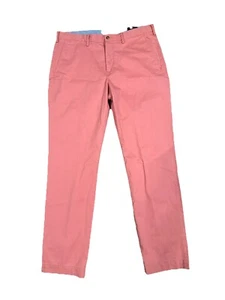 Polo Ralph Lauren Pants Mens 36x34 Pink Chino Stretch Classic Fit Twill - Picture 1 of 10