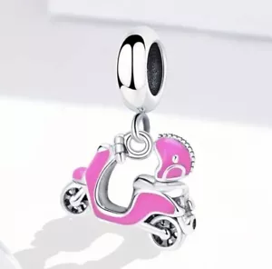 Anhänger für Pandora Charm Armband Silber Roller 🛵 Collection Neu - Bild 1 von 1