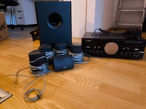 AUNA Multi-CH Audio Surround Amplifier inklusive 5.1 Dolby Surround System HECO - Bild 1 von 7