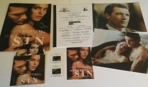 Antonio Banderas ORIGINAL SIN 2001 Movie PK w/ CD-ROM + Slides Angelina Jolie - Picture 1 of 3