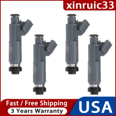 Juego de 4 inyectores de combustible para Toyota Camry Highlander Solara 2002 2003 2,4 L L4 EE. UU. Foto 1 de 4