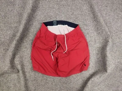Vintage 90's Polo Ralph Lauren Nylon Red Casual Shorts - Image 1 of 4