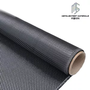 High Strength 3K 200gsm Carbon Fiber Cloth Carbon Fabric twill 40X100cm - Picture 1 of 4
