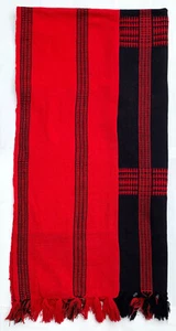 Tribal Assam handwoven Throw Shawl Blanket India  - 39" x 74"  - Picture 1 of 5