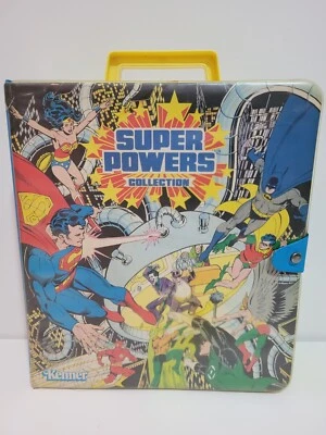 Vintage 1980 Kenner Super Powers Estojo de Colecionador - DC Comic 7 bonecos incluídos - Imagem 1 de 4