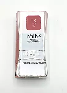 NEW L'Oréal Infallible Never Fail Lipcolour- 15 LILY - Picture 1 of 1